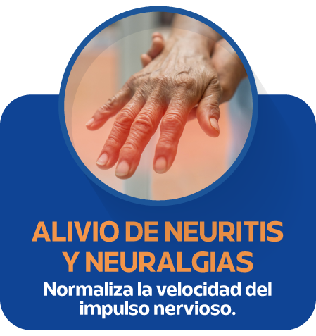 Alivio de Neuritis y Neuralgias